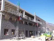 Мачтовая фасадная платформа Ketong Twin Mast 1700